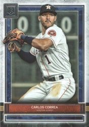 2020 Topps Museum Collection Base Set Carlos Correa #40 card