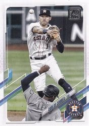 2021 Topps Base Set Carlos Correa #253 card