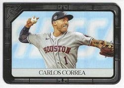 2021 Topps Gallery Base Set Carlos Correa #68 card