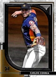 2021 Topps Museum Collection Base Set Carlos Correa #30 card