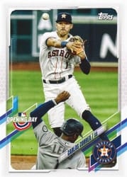 2021 Topps Opening Day Base Set Carlos Correa #63 card