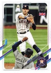2021 Topps UK Edition Base Set Carlos Correa #93 card
