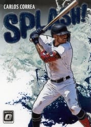 2022 Donruss Optic Splash Carlos Correa #SP-14 card