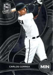 2022 Panini Chronicles Spectra Carlos Correa #48 card