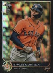 2022 Topps Chrome Ben Baller Edition Base Set Carlos Correa #213 card