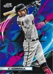 2022 Topps Cosmic Chrome Base Set Carlos Correa #79 card