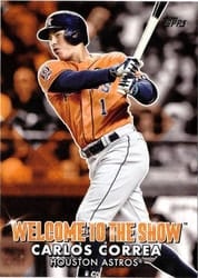 2022 Topps Welcome to the Show Carlos Correa #WTTS-30 card
