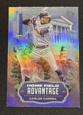 2023 Topps Update Home Field Advantage Carlos Correa #HA-25 card