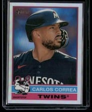 2025 Topps Heritage Carlos Correa #251 card