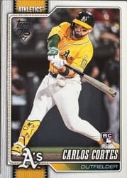 2026 Topps Base Set Carlos Cortes #249 card
