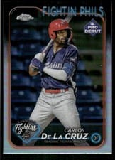 2024 Topps Pro Debut Chrome Carlos De La Cruz #PDC-51 card