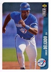 1996 Collector's Choice Base Set Carlos Delgado #352 card