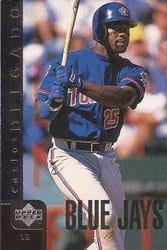1998 Upper Deck Base Set Carlos Delgado #241 card