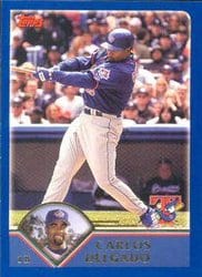 2003 Topps Base Set Carlos Delgado #421 card