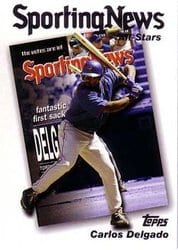 2004 Topps Base Set Carlos Delgado #356 card