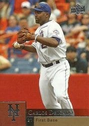 2009 Upper Deck Base Set Carlos Delgado #244 card