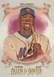 2021 Topps Allen & Ginter Base Set Carlos Delgado #333 card