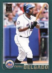 2021 Topps Archives Base Set Carlos Delgado #204 card