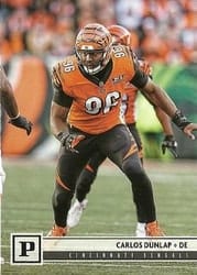 2018 Panini Base Set Carlos Dunlap #63 card