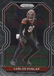 2020 Panini Prizm Base Set Carlos Dunlap #53 card