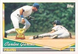 1994 Topps Base Set Carlos Garcia #309 card
