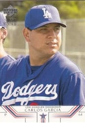 2002 Upper Deck Base Set Carlos Garcia #26 card