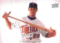 2008 Upper Deck Base Set Carlos Gomez #568 card