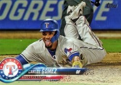 2018 Topps Base Set Carlos Gomez #447 card