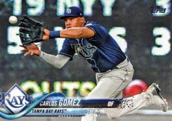 2018 Topps Update Base Set Carlos Gomez #US46 card