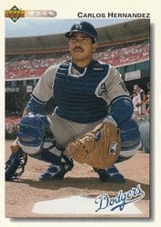1992 Upper Deck Base Set Carlos Hernandez #797 card