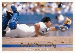 1993 Upper Deck Base Set Carlos Hernandez #148 card