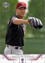 2002 Upper Deck Base Set Carlos Hernandez #22 card