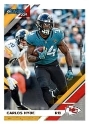 2019 Donruss Base Set Carlos Hyde #3 card