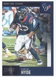2020 Score Base Set Carlos Hyde #87 card