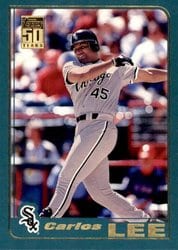 2001 Topps Base Set Carlos Lee #64 card