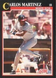 1991 Score Base Set Carlos Martinez #274 card