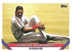 1993 Topps Base Set Carlos Martinez #59 card