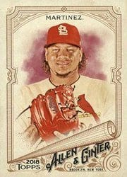 2018 Topps Allen & Ginter Base Set Carlos Martinez #318 card