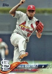 2018 Topps Base Set Carlos Martinez #634 card