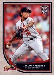 2018 Topps Big League Base Set Carlos Martinez #57 card