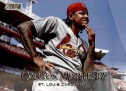 2019 Stadium Club Base Set Carlos Martinez #277 card