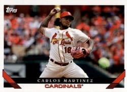 2019 Topps Archives Base Set Carlos Martinez #257 card