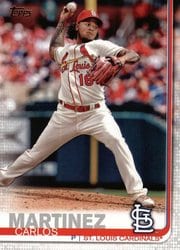 2019 Topps Base Set Carlos Martinez #58 card