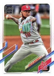 2021 Topps Base Set Carlos Martinez #496 card