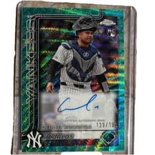 2025 Topps Chrome Update Rookie Debut Autographs Carlos Narvaez #CRDA-CN card