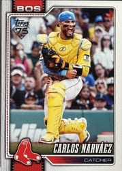 2026 Topps Base Set Carlos Narváez #344 card