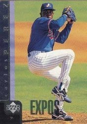 1998 Upper Deck Base Set Carlos Perez #156 card
