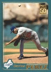 2001 Topps Base Set Carlos Perez #530 card