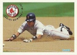 1994 Fleer Base Set Carlos Quintana #39 card