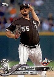 2018 Topps Opening Day Base Set Carlos Rodon #29 card